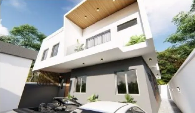 Contemporary home at Atlantic View Estate, Lekki, Lagos